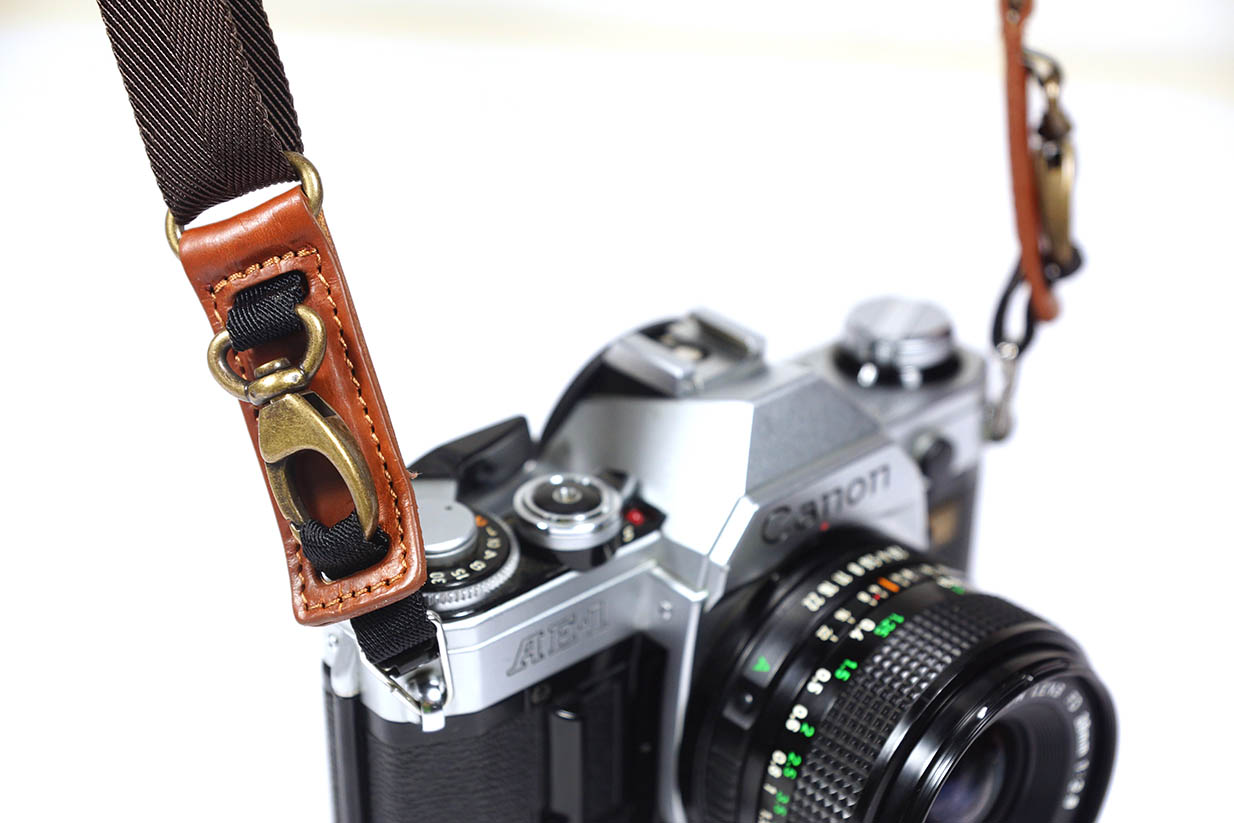 4V Design Camera Neck Strap (LUSSO LARGE TOP) - Made in Italy